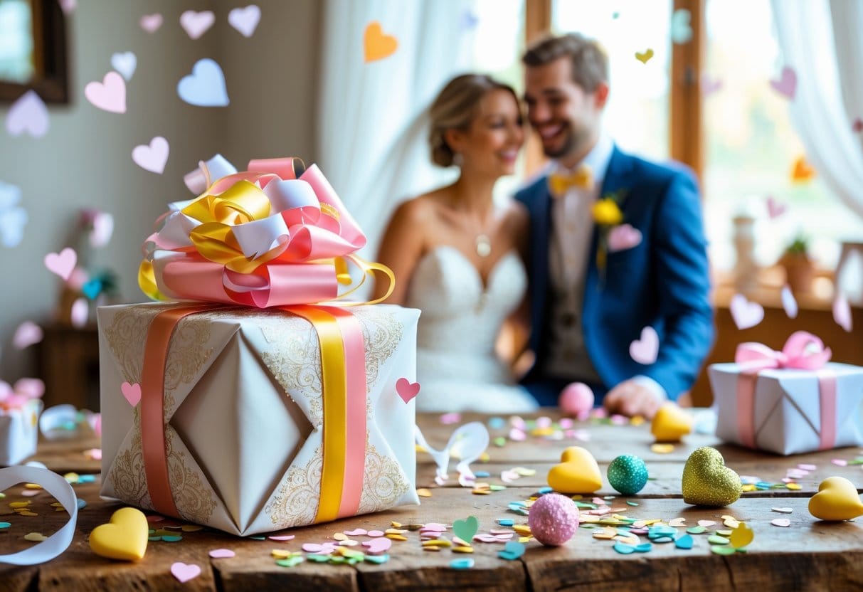 Sure, here is the text translated into Danish without any signs: Fun and unique gift ideas for the bridal couple